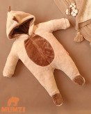 نمای روبرو از مدل دایناسوری رنگ کرم قهوه ایی