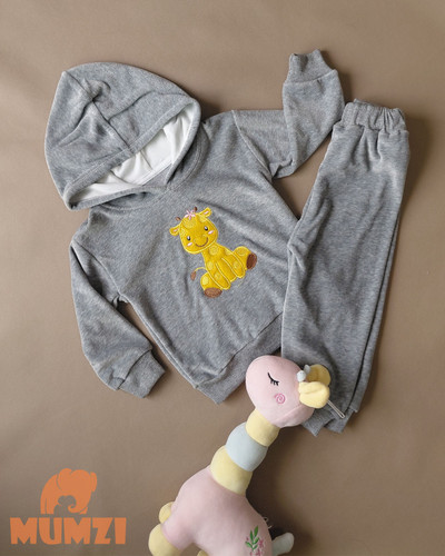 هودی شلوار مخمل بچه گانه