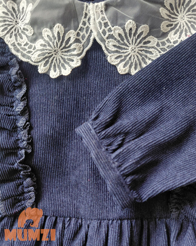 سرهمی دخترانه مخمل کبریتی بچهگانه