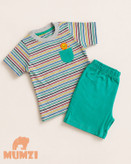 خرید تیشرت شلوارک پسرانه نخ پنبه