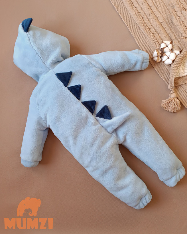 سرهمی دایناسوری بچه گانه برند mumzi طرح داینو Dino( پیش فروش)